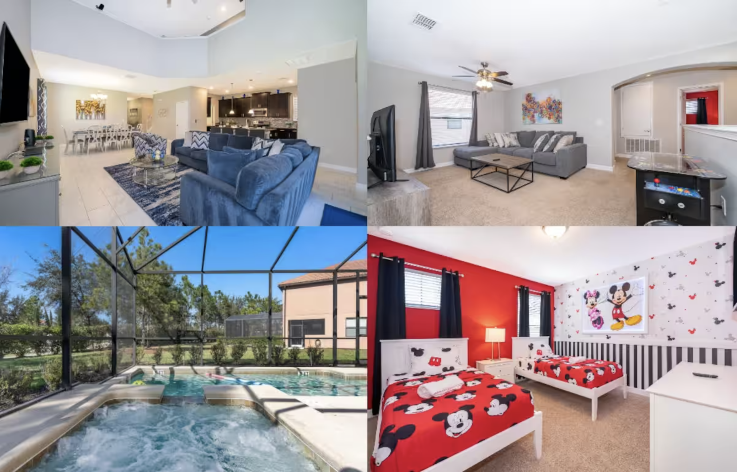 5bd 5ba - No Amenity Fee, prvt pool, grill, games